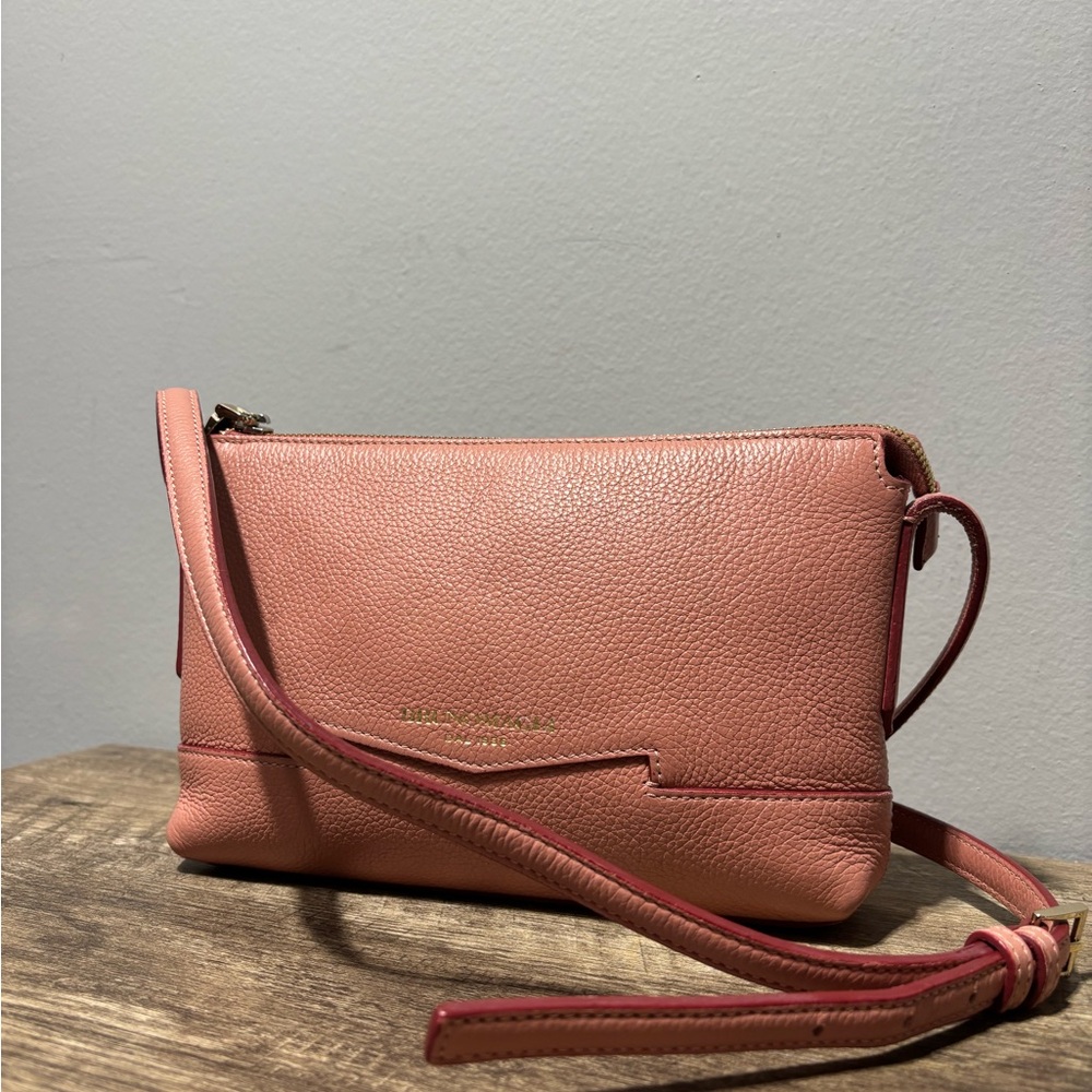 Bruno Magli Easy Leather Crossbody Bag - Picture 5 of 15